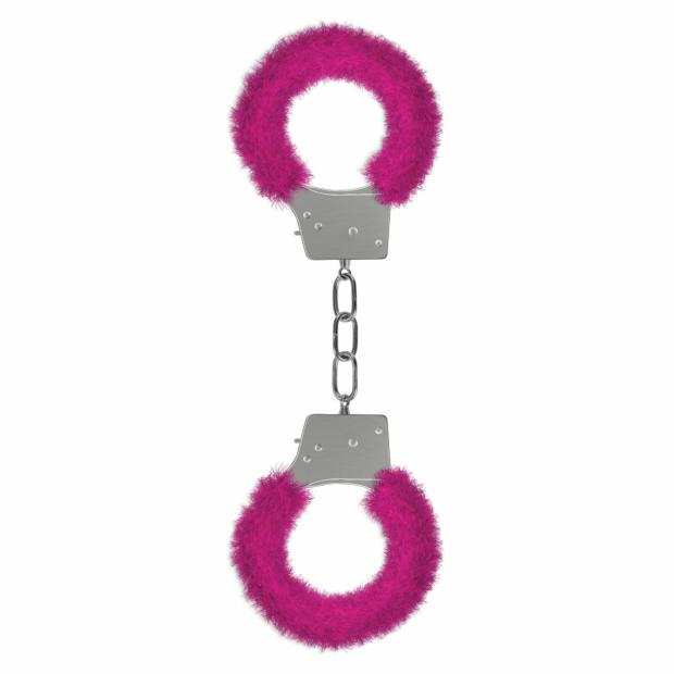 Beginner’s Furry Handcuffs – Pink Bondage