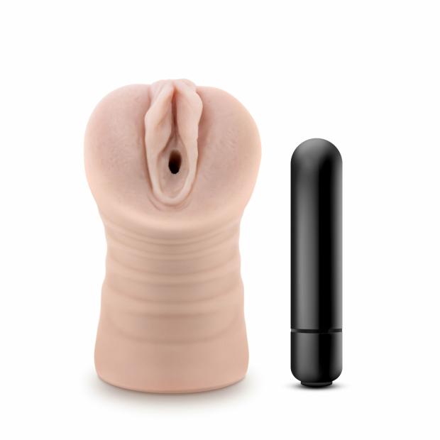 Enlust – Ayumi – Vibrating Stroker – Beige Male