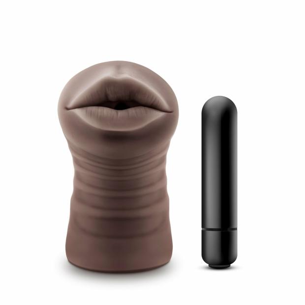 Enlust – Krystal – Vibrating Stroker – Brown Male