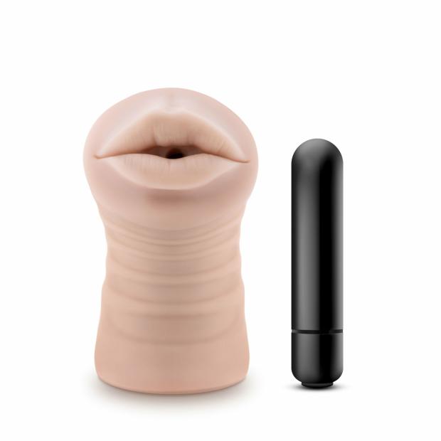 Enlust – Nicole – Vibrating Stroker – Beige Male