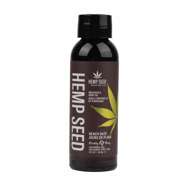 Hemp Seed Massage And Body Oil – Beach Daze 2 Fl. Oz/ 60Ml Body Oil