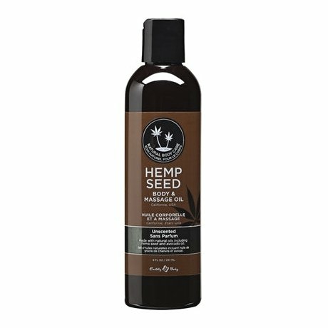 Hemp Seed Massage And Body Oil – Unscented – 8 Fl. Oz./ 237Ml Body Oil