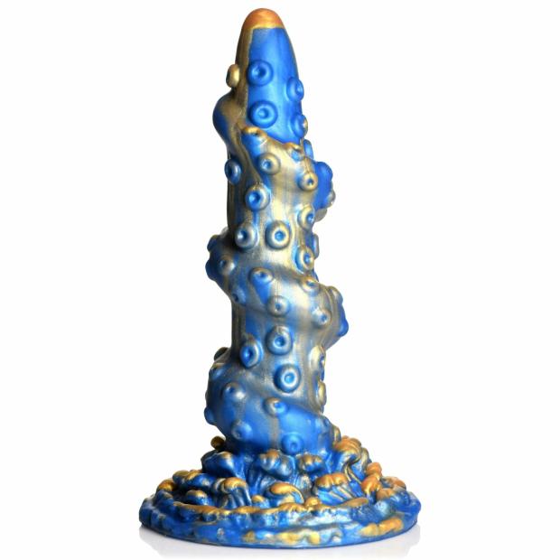 Lord Kraken Tentacled Silicone Dildo – Blue Creature