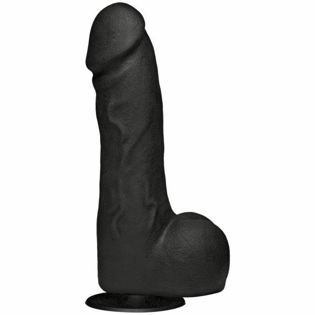 Merci – The Perfect Cock 7.5 Inch – With Removable Vac-U-Lock Suction Cup – Black Dildos