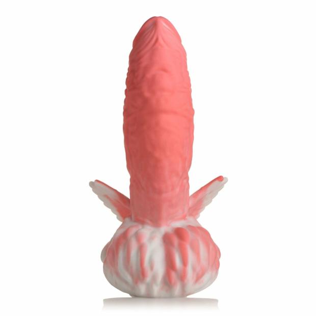 Pegasus Pecker Winged Silicone Dildo – Pink/White Creature