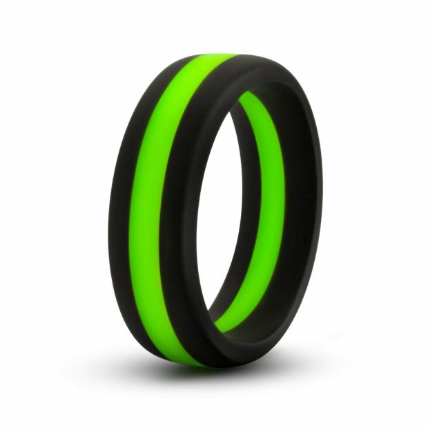 Performance – Silicone Go Pro Cock Ring – Black/Green/Black Cock Rings