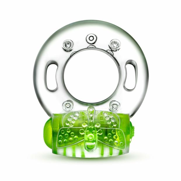 Play With Me – Arouser Vibrating C-Ring – Green Cock Rings