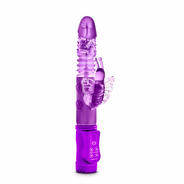 Sexy Things Butterfly Thruster Mini – Purple Rabbit Vibrators