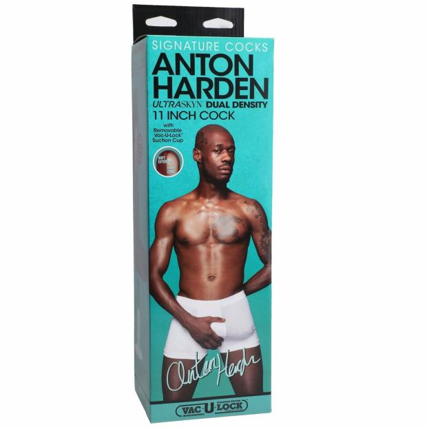 Signature Cocks – Anton Harden – 11 Inch Ultraskyn Cock With Removable Vac-U-Lock Suction Cup Dildos