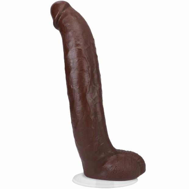 Signature Cocks – Brickzilla – 13 Inch Ultraskyn Cock With Removable Vac-U-Lock Suction Cup – Chocolate Dildos