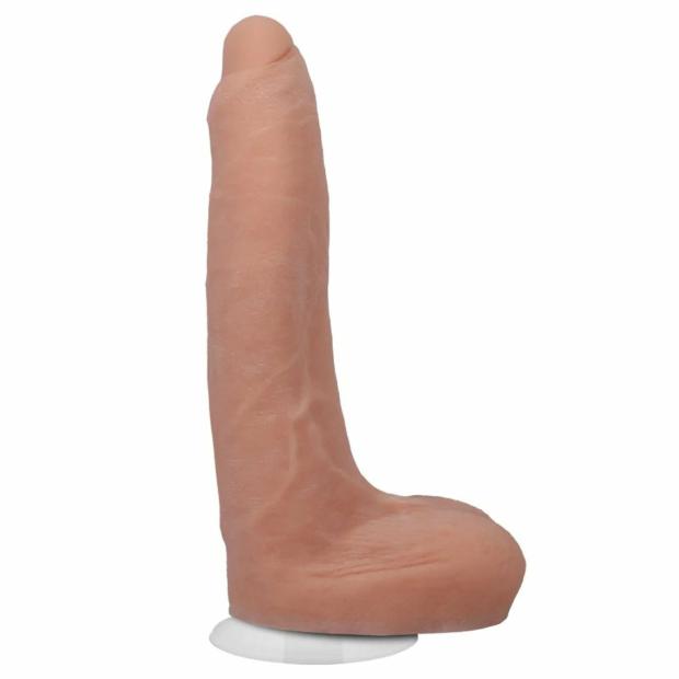 Signature Cocks – Owen Gray – 9 Inch Ultraskyn Cock With Removable Vac-U-Lock Suction Cup – Skin Tone Dildos