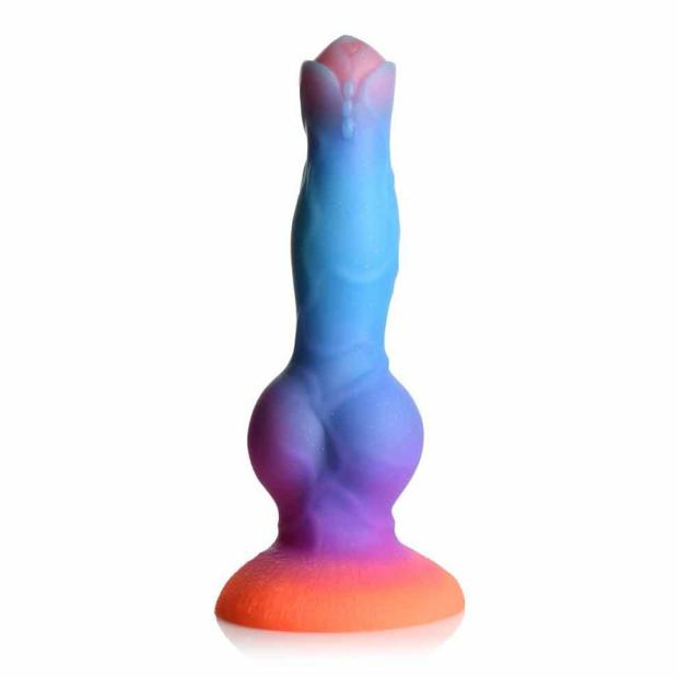 Space Cock Glow-In-The-Dark Silicone Alien Dildo Creature