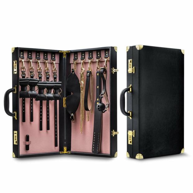 Temptasia – Safe Word – Bondage Kit With Suitcase – Black Bondage