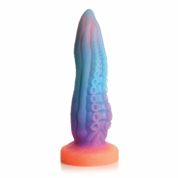 Tenta-Cock Glow-In-The-Dark Silicone Dildo Creature